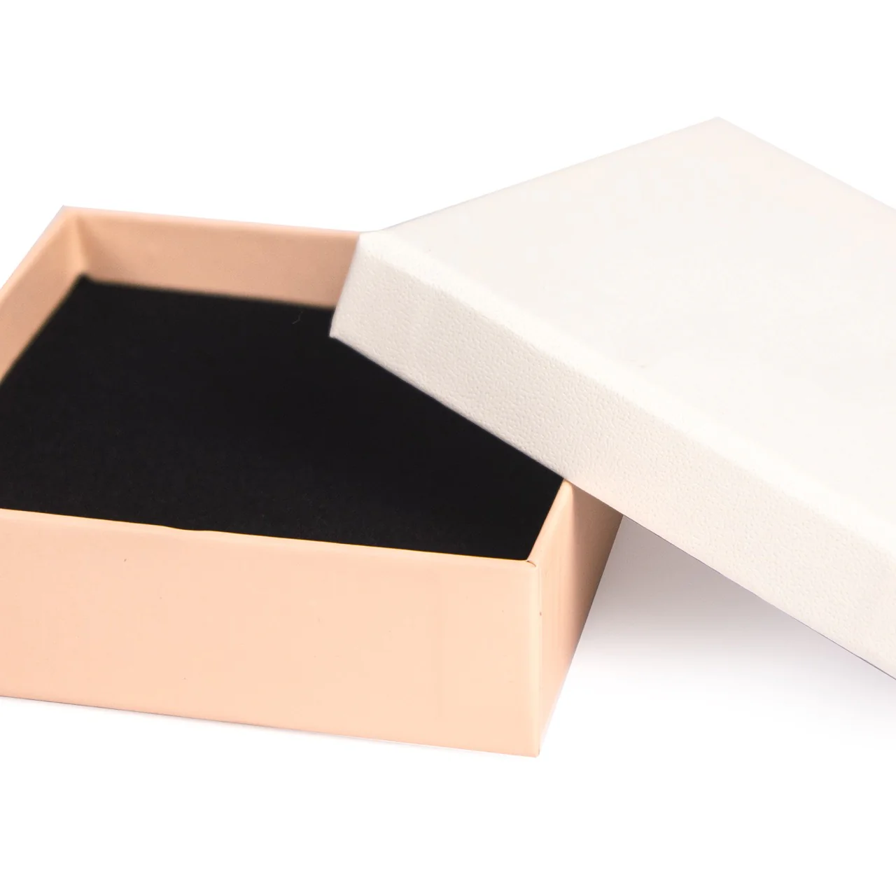 Astuccio Gioielleria Bicolor Avorio Rosa Cipria - Image 5