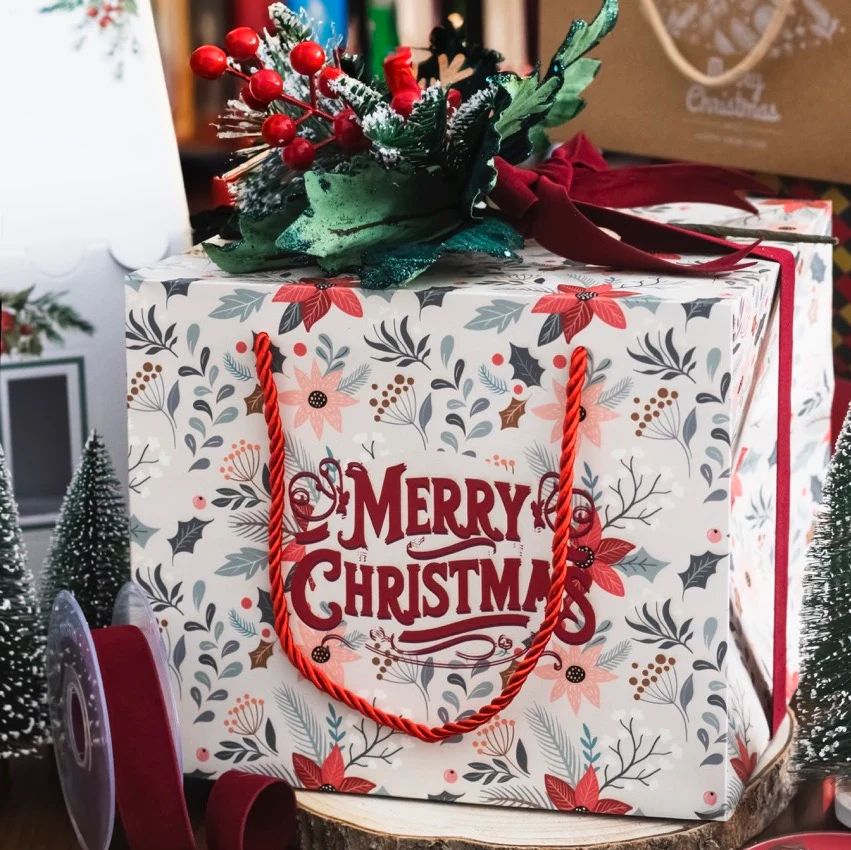 Bag Box Natalizia Flower Christmas - Image 2