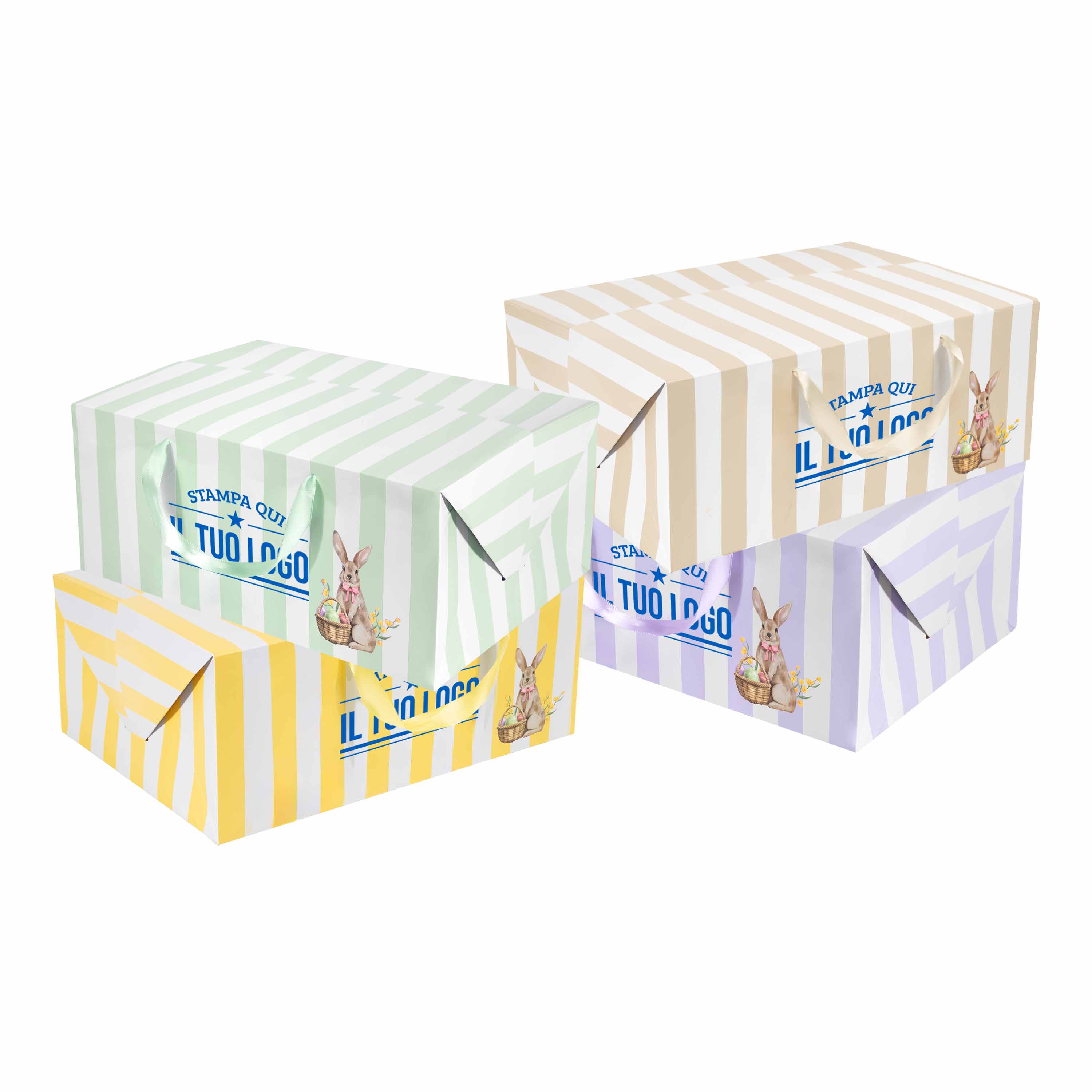 Bag Box Portacolombe Righe Mix Personalizzabile - Image 6