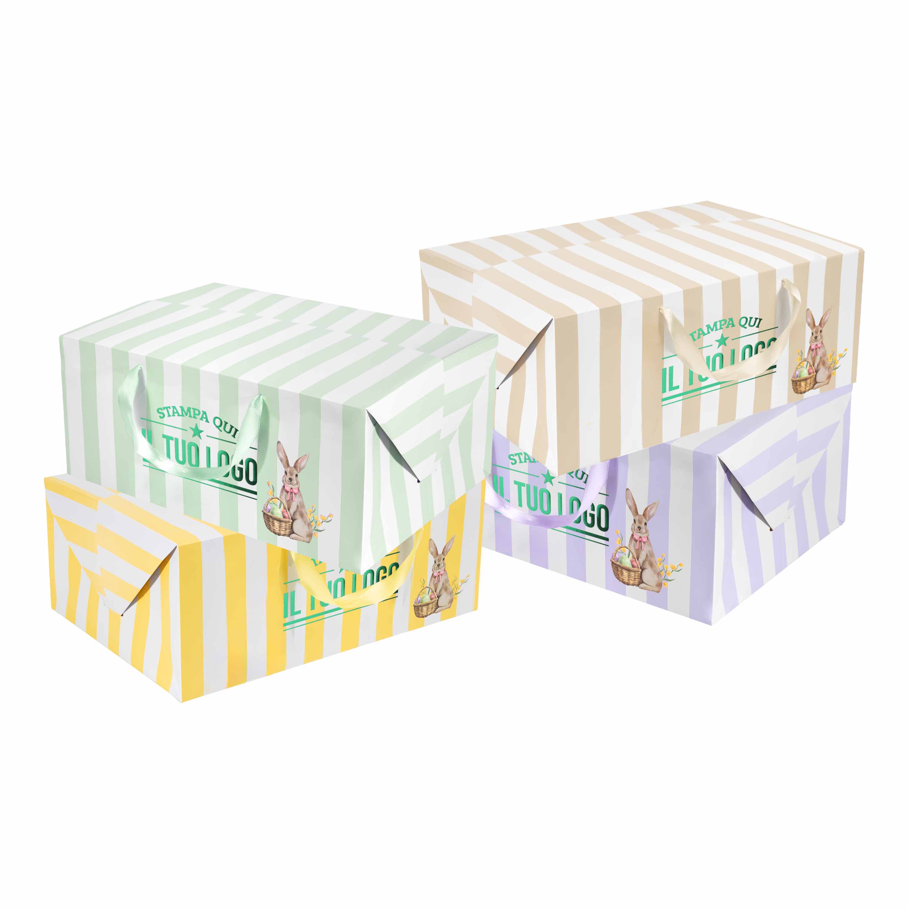 Bag Box Portacolombe Righe Mix Personalizzabile - Image 8