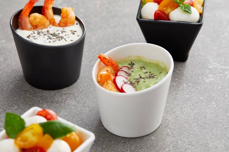 Bicchierino finger food in melamina inclinato - Image 4