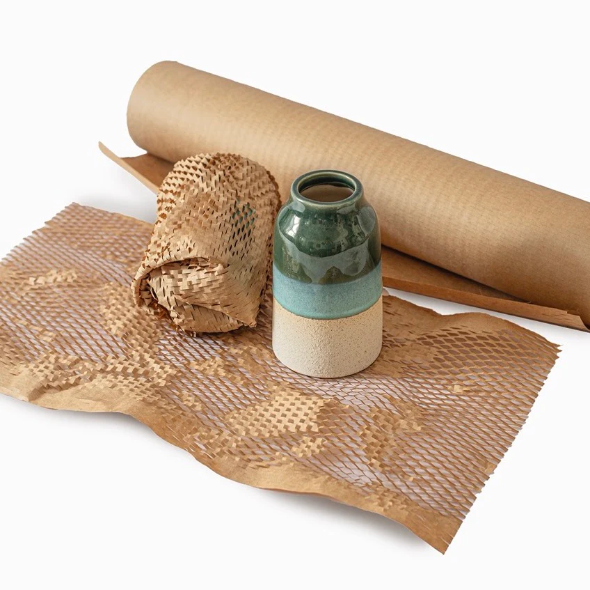 Bobina Carta a Nido d'Ape Paper Wrap Naturale - Image 5