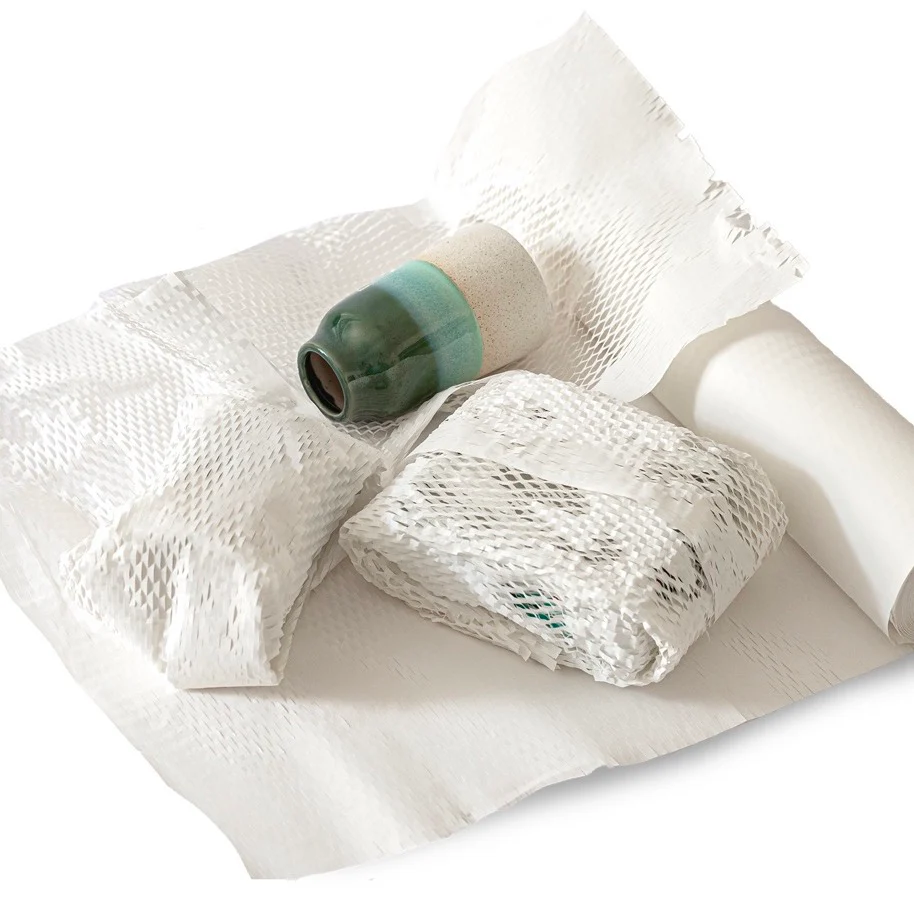 Bobina Carta a Nido d'Ape Paper Wrap Naturale - Image 9