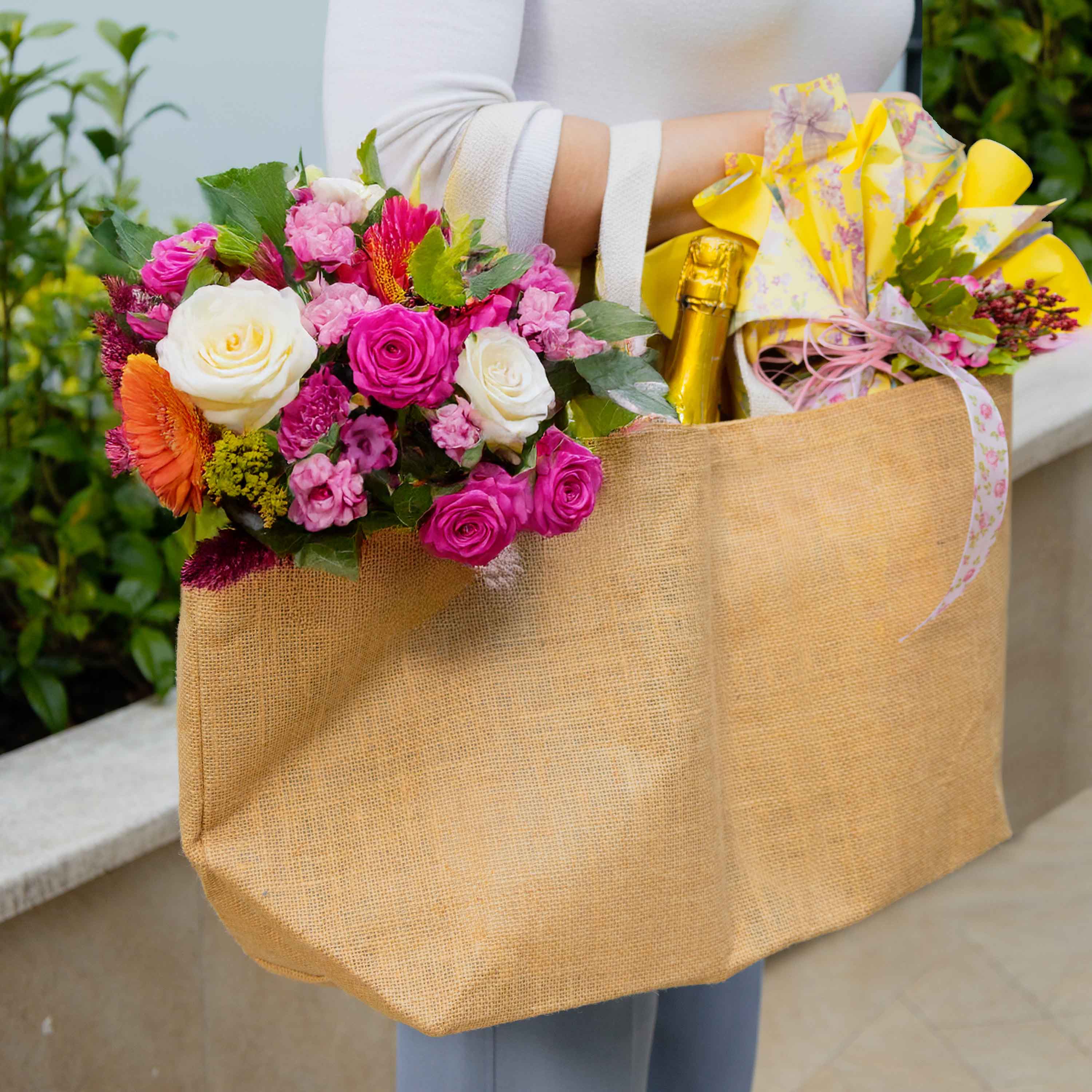 Borsa di Juta Naturale - Image 2