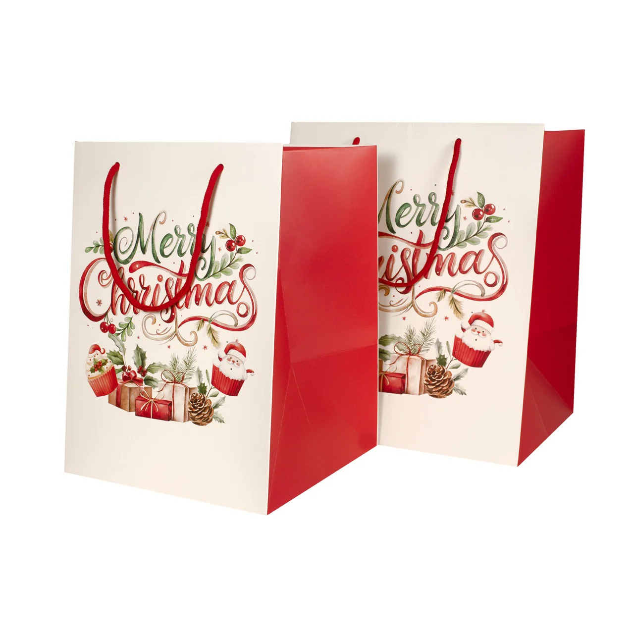 Busta Shopper Merry Christmas Fondo Largo - Image 7
