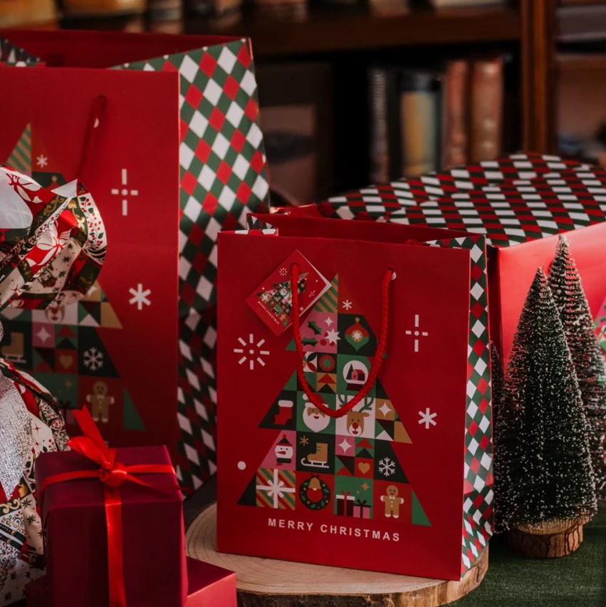 Busta Shopper Joy Merry Christmas - Image 2