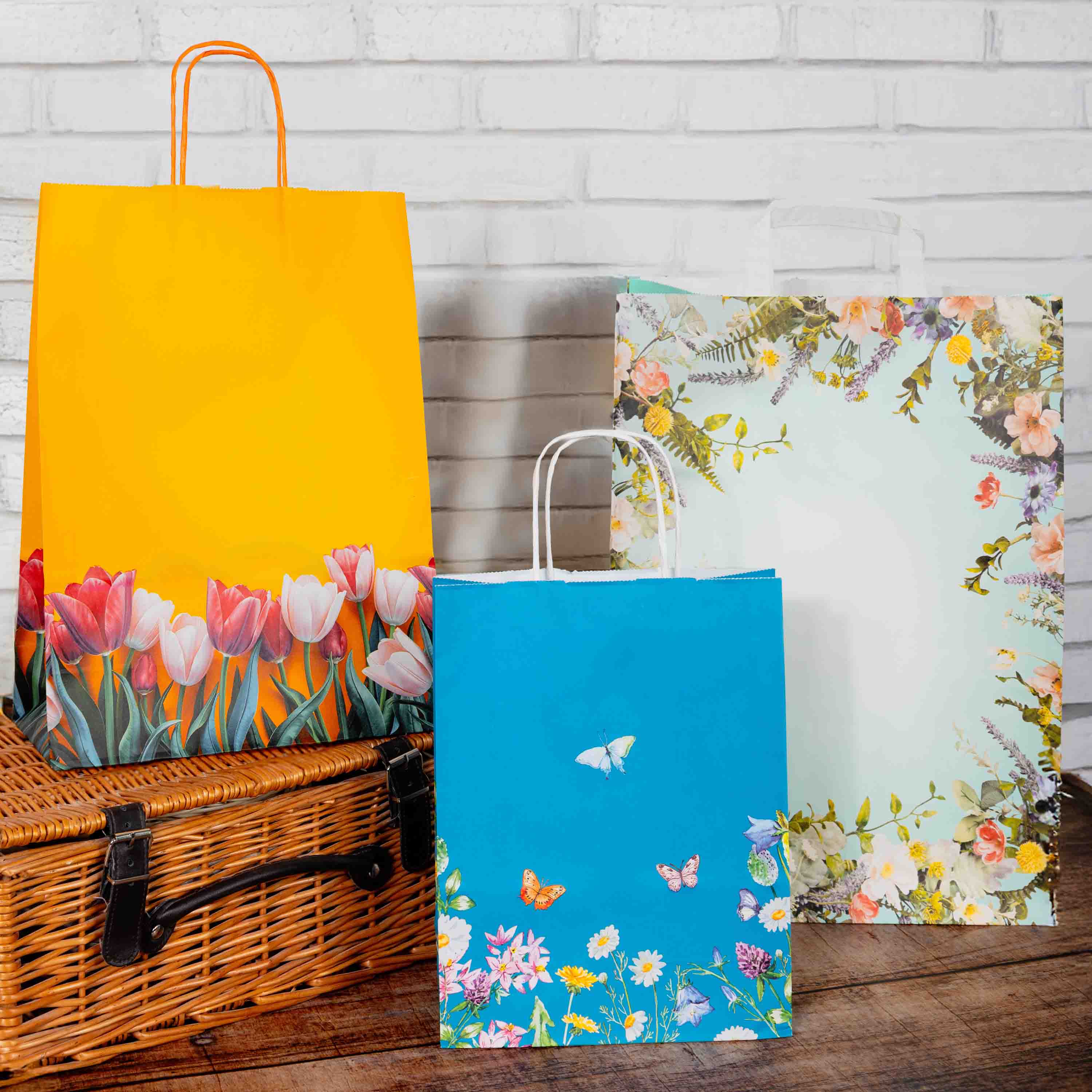 Shopper Carta Tulipani