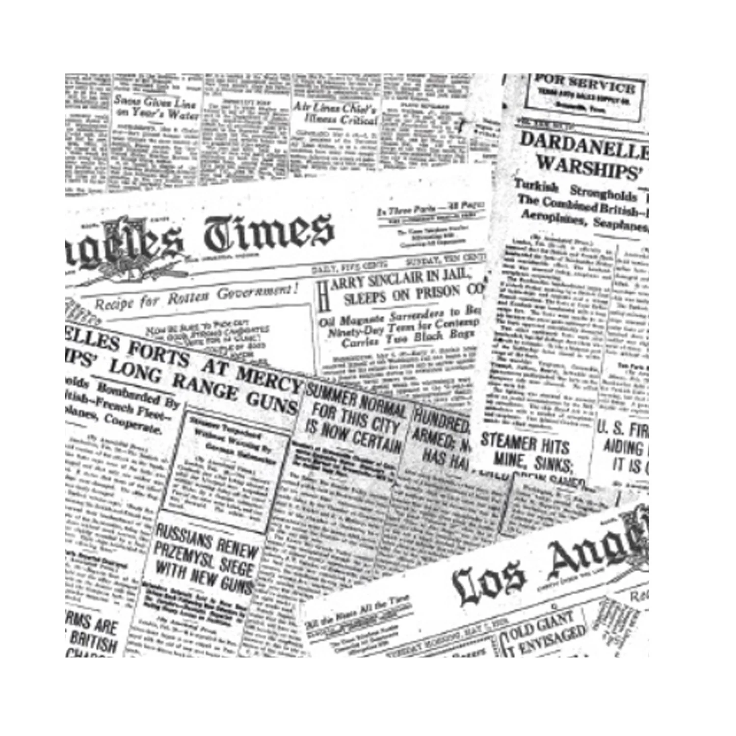 Carta Antigrasso Stampa Design Newspaper - Image 3