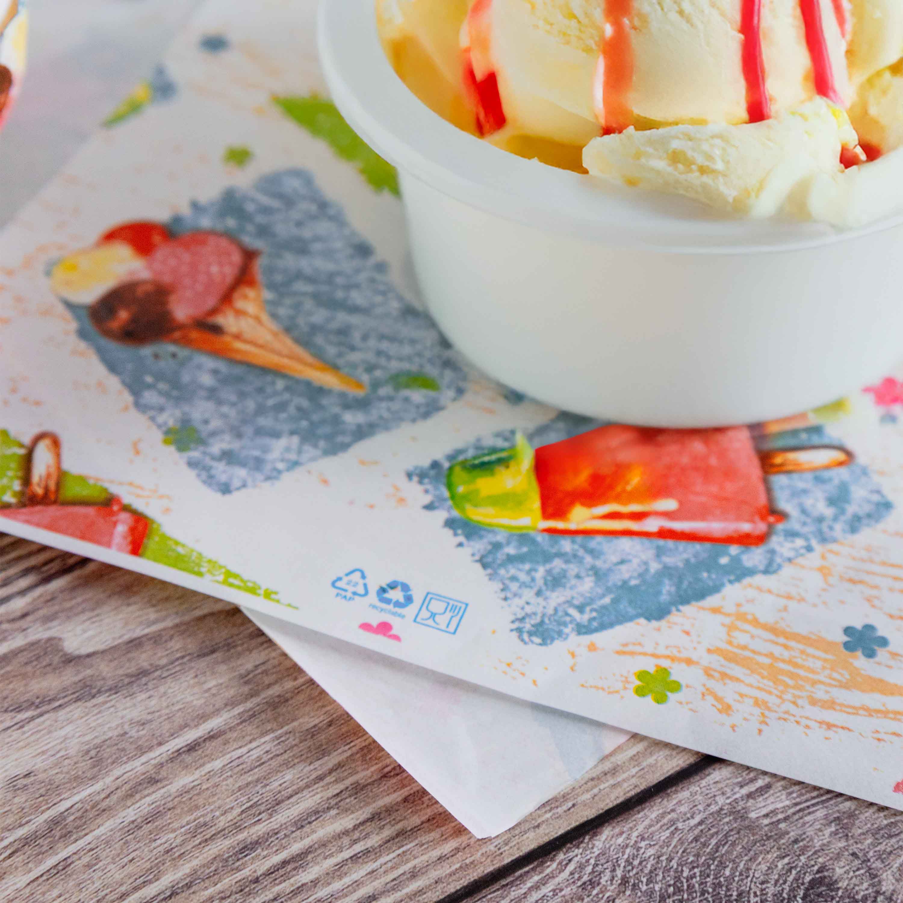 Carta Pelle Aglio Fantasia Gelato - Image 4