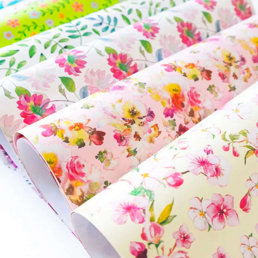 Carta Regalo a Fogli Floreale, Mix Fantasie - Image 3