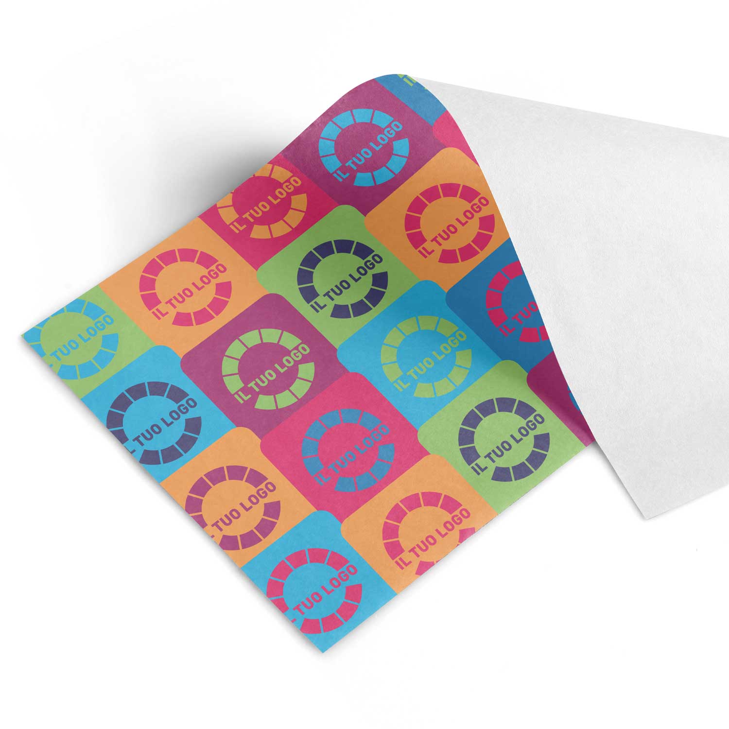 Carta Regalo in Fogli Personalizzata a Colori - Image 3