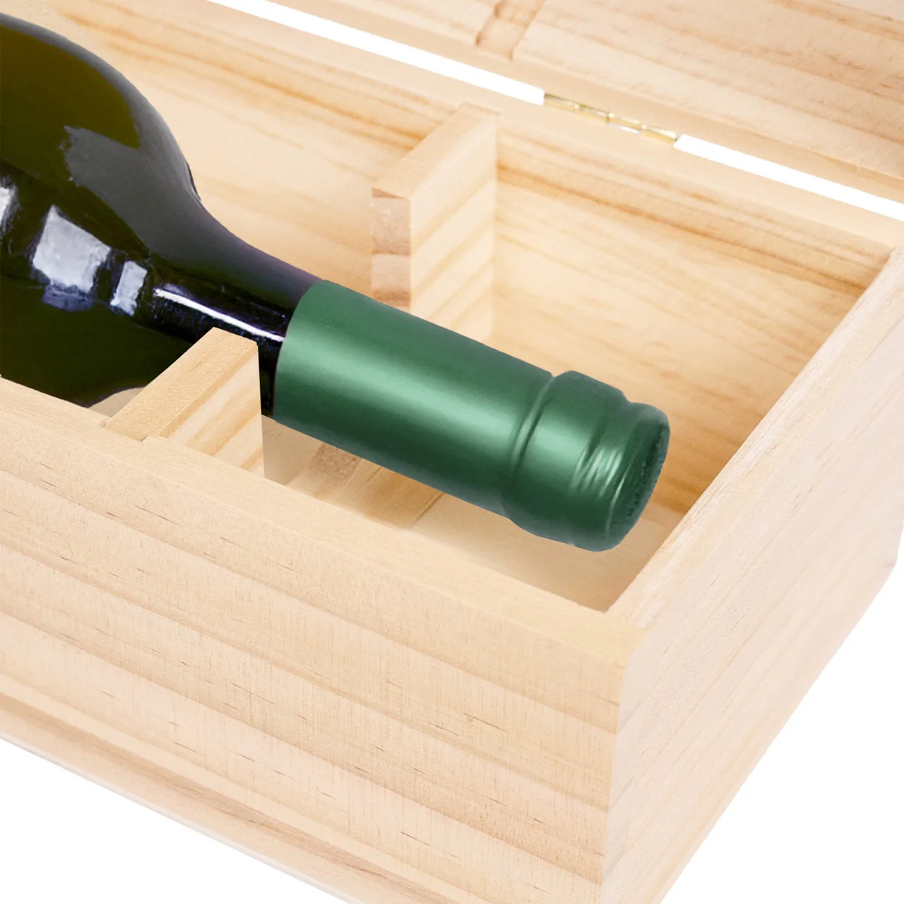 Cofanetto per Bottiglie in Legno di Pino Personalizzabile - Image 6