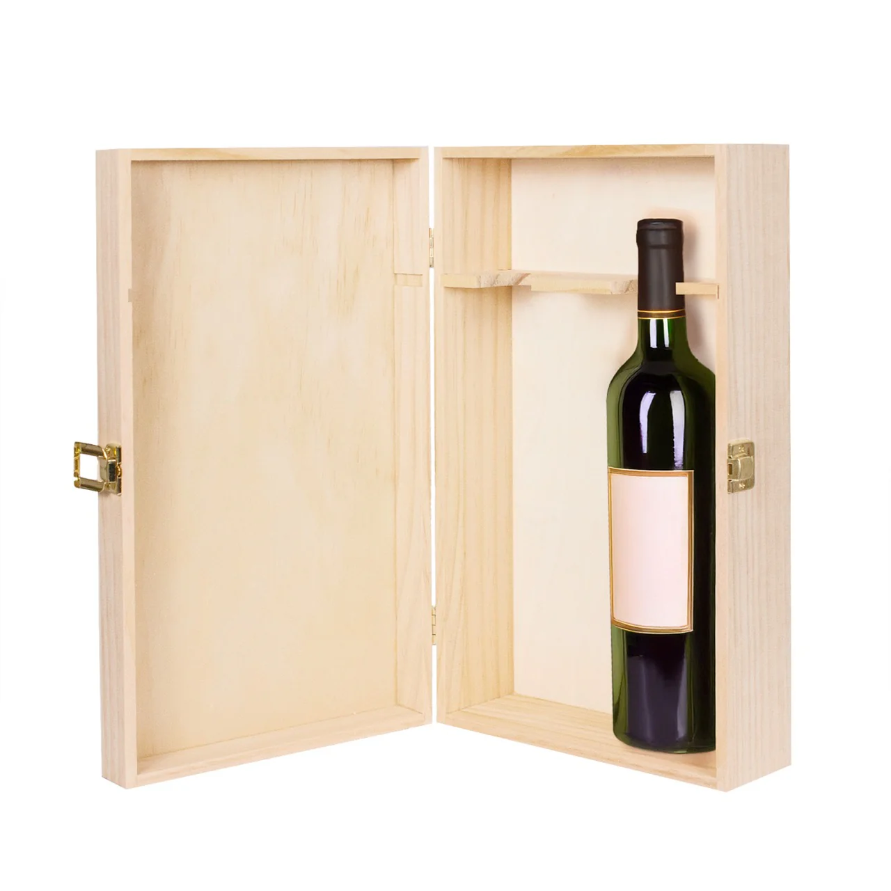 Cofanetto per Bottiglie in Legno di Pino Personalizzabile - Image 8