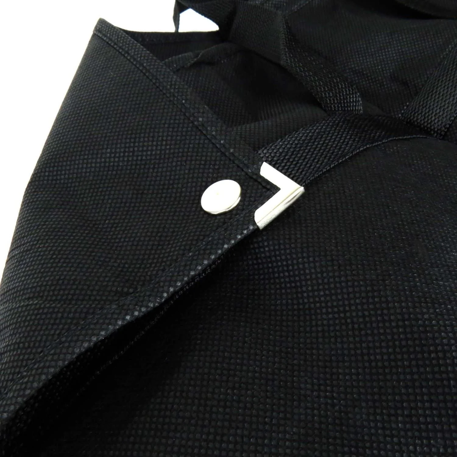 Copriabiti con Tasca in PVC e Bottoni - Image 3