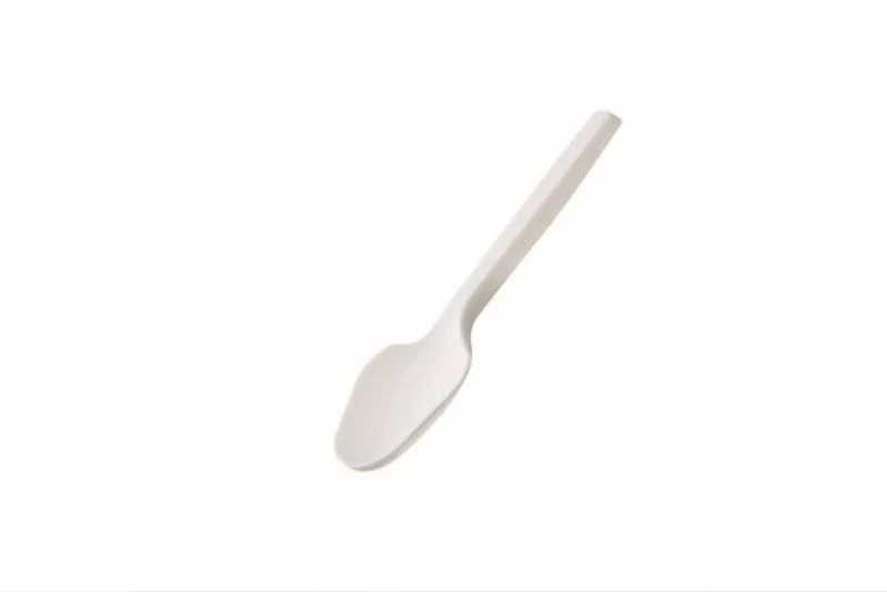Cucchiaino bio in fibra di mais CPLA biodegradabile