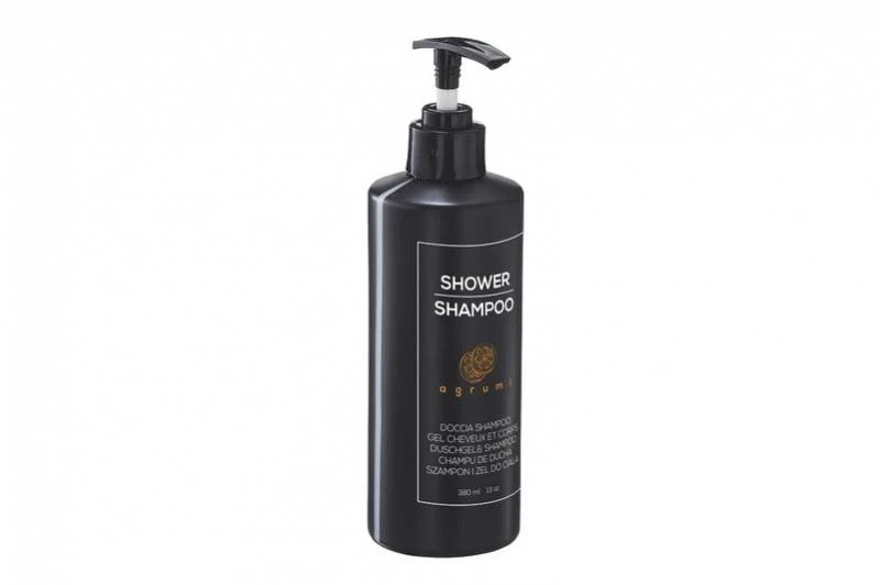 Dispenser nero docciashampoo agrumi 380 ml