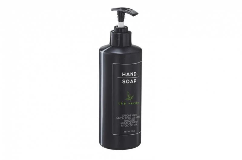 Dispenser nero sapone mani the verde