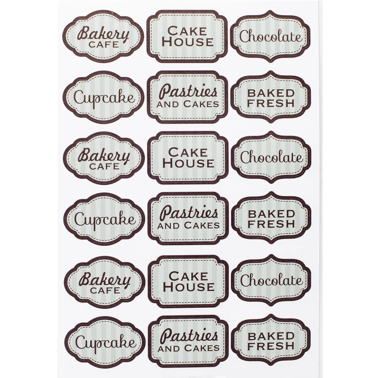 Etichetta Adesiva Bakery Mix