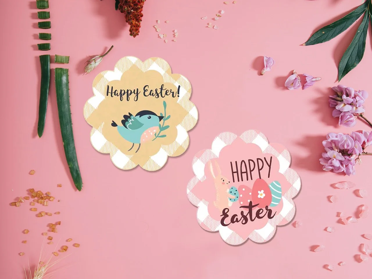 Etichetta Pasqua Happy Easter - Image 2