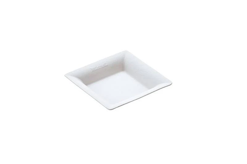 Finger food quadrato in polpa di cellulosa