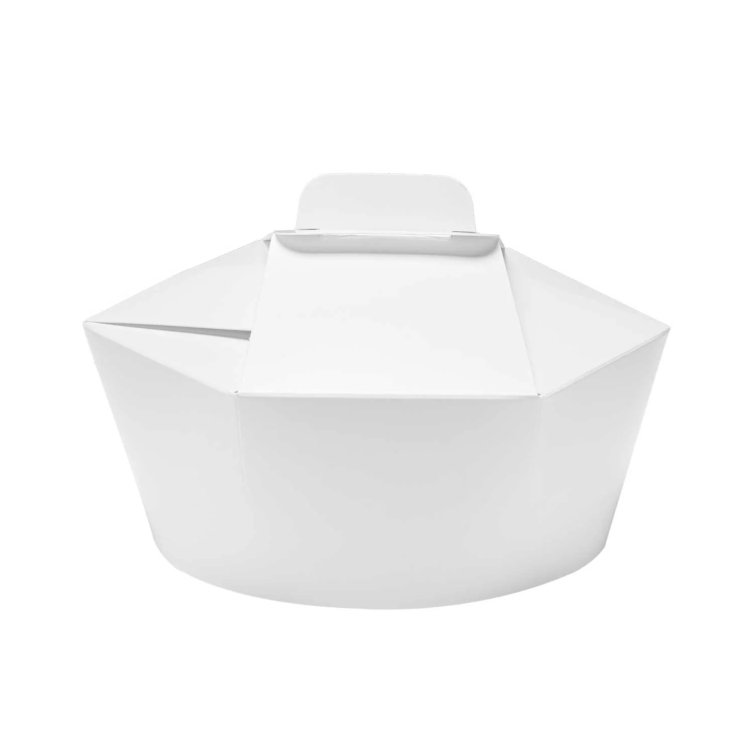 Food Box Esagonale in Cartoncino Avana