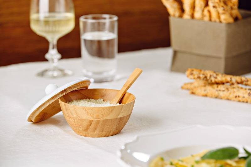 Formaggiera in Bamboo con Tappo - Image 2