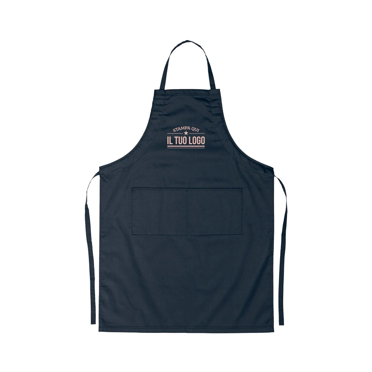 Grembiule Lungo con Tasche Personalizzabile