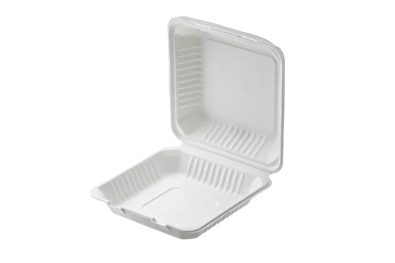 Hamburger box in polpa di cellulosa biodegradabile - Image 2