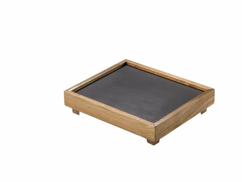 Modulo aperto impilabile in acacia - Image 4