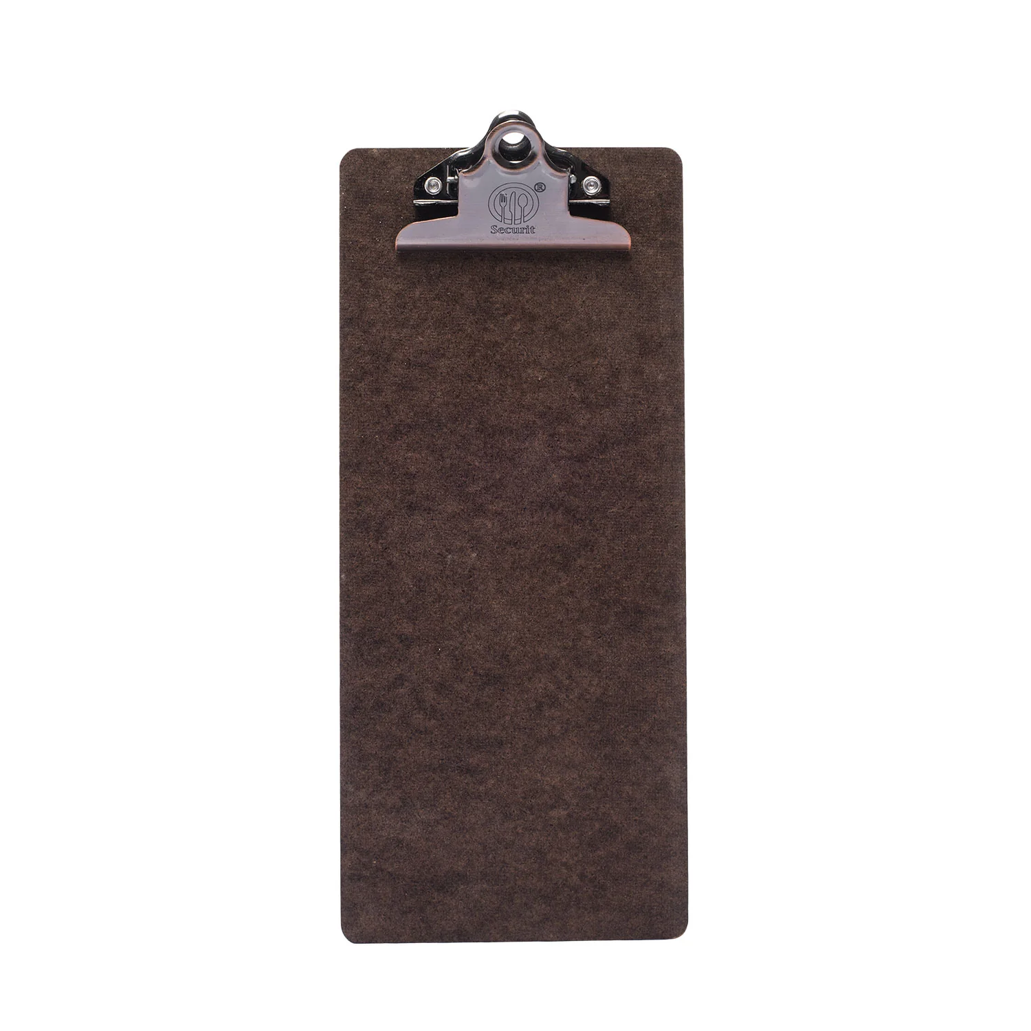 Portaconto in Legno con Clip in Acciaio