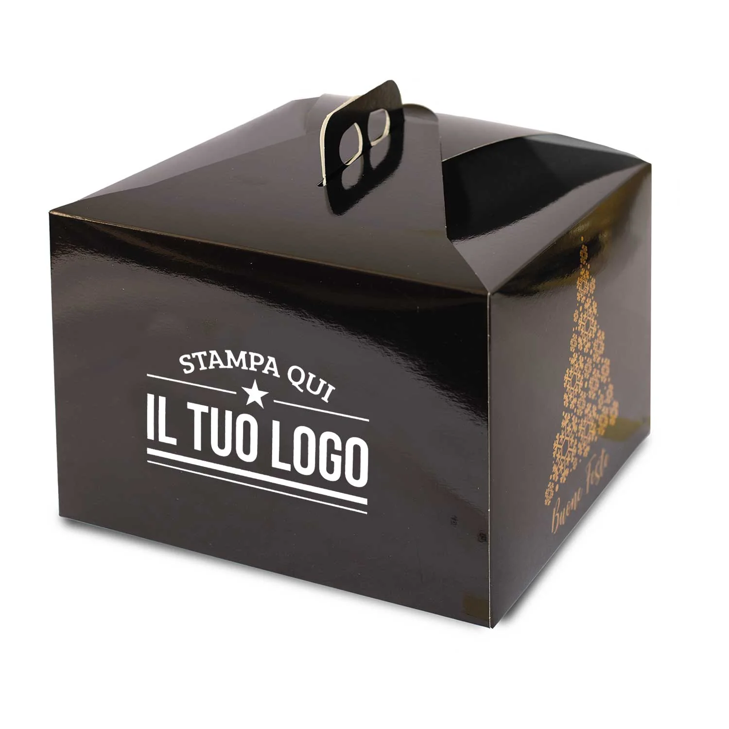 Portapanettone Basso Personalizzato Linea Albero 1 Kg - Image 11