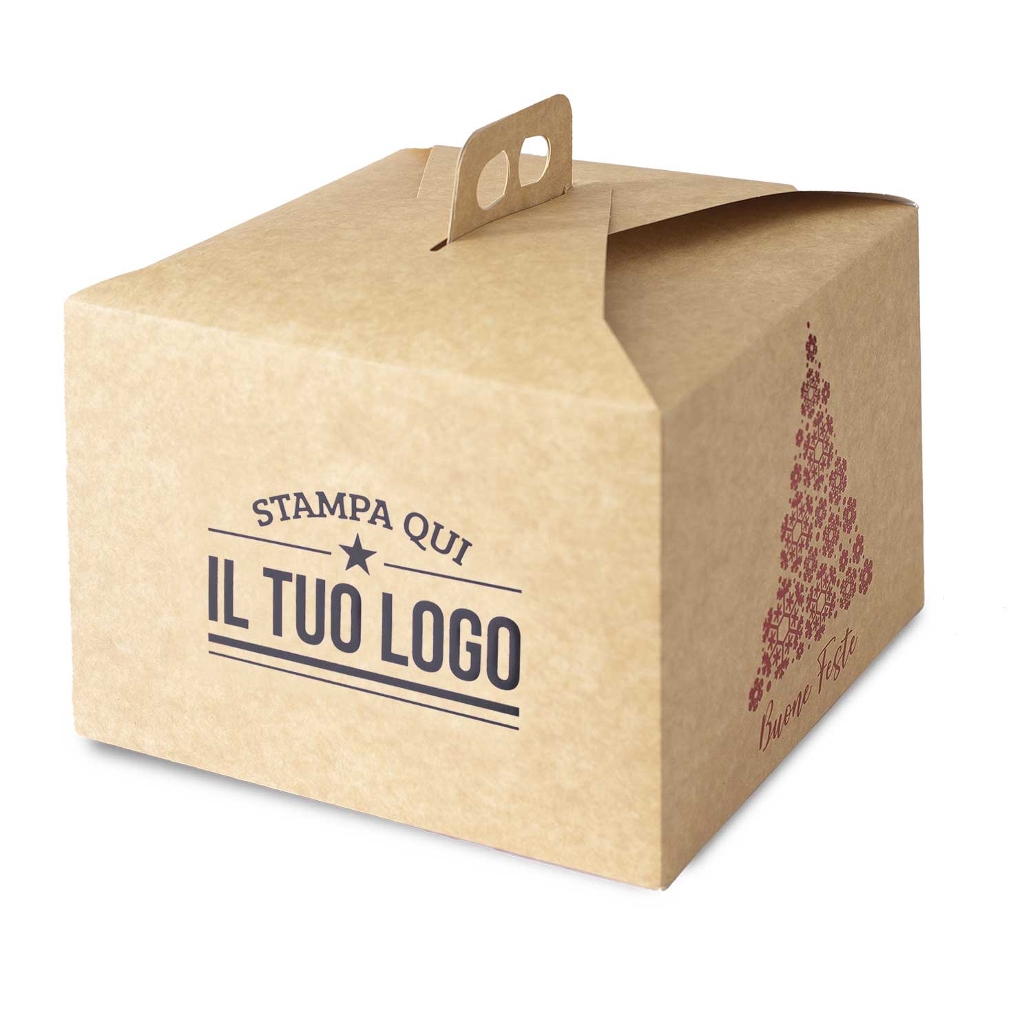 Portapanettone Basso Personalizzato Linea Albero 1 Kg - Image 14