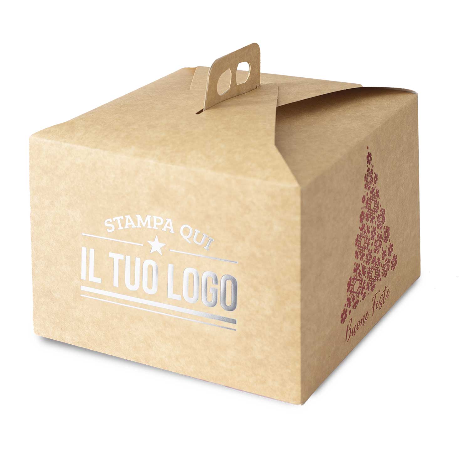 Portapanettone Basso Personalizzato Linea Albero 1 Kg - Image 16