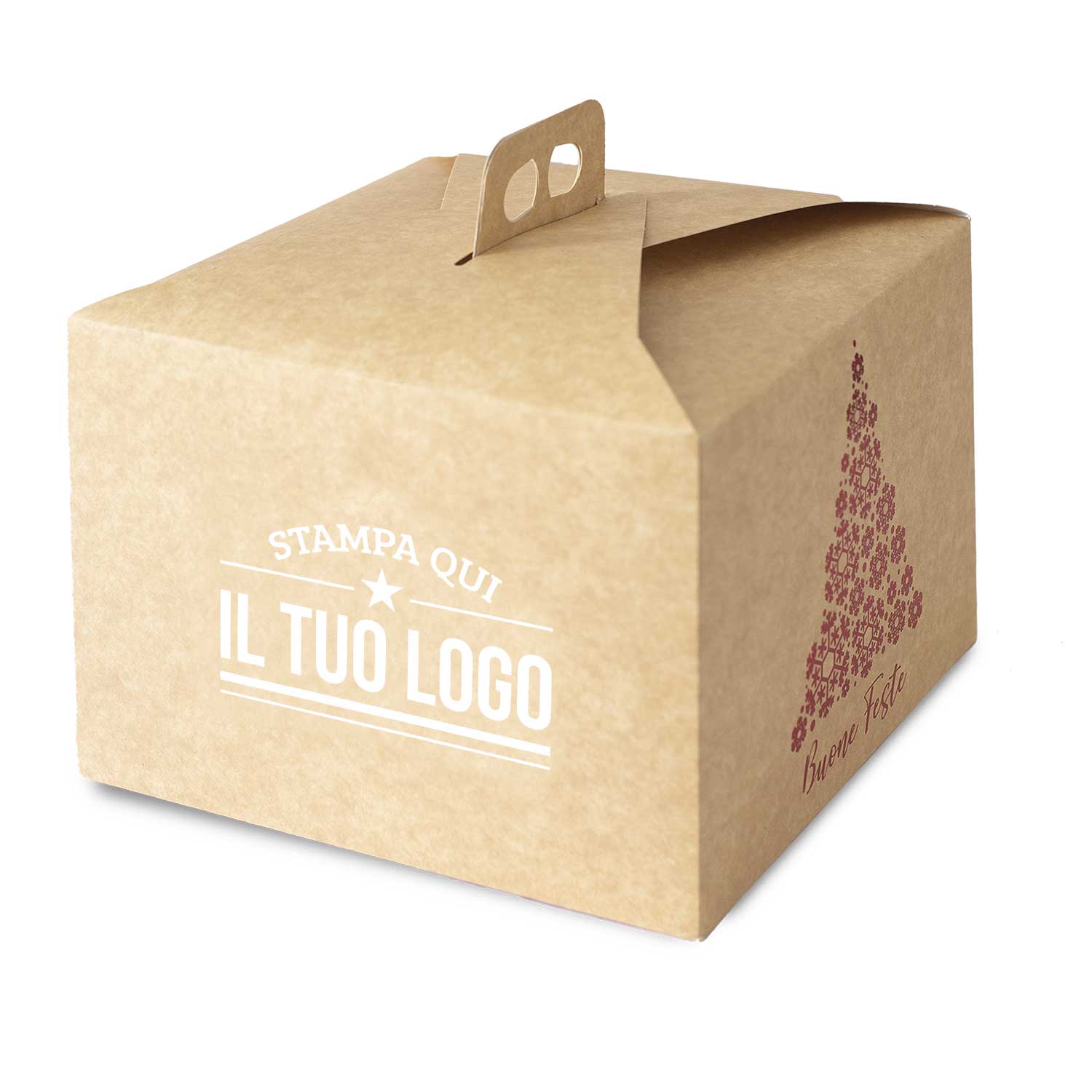 Portapanettone Basso Personalizzato Linea Albero 1 Kg - Image 17