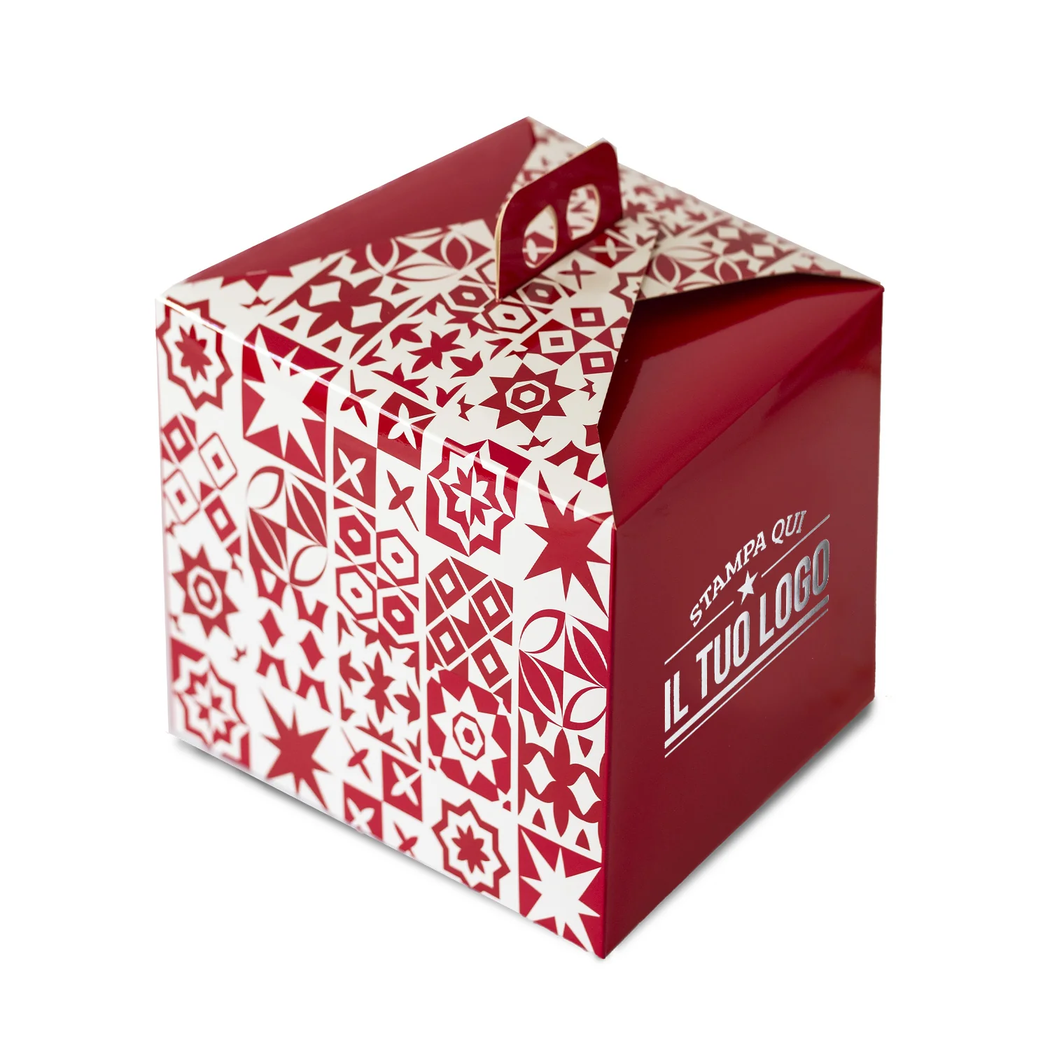 Portapanettone Alto Personalizzabile Fantasia Maioliche 750gr - 1Kg - Image 11