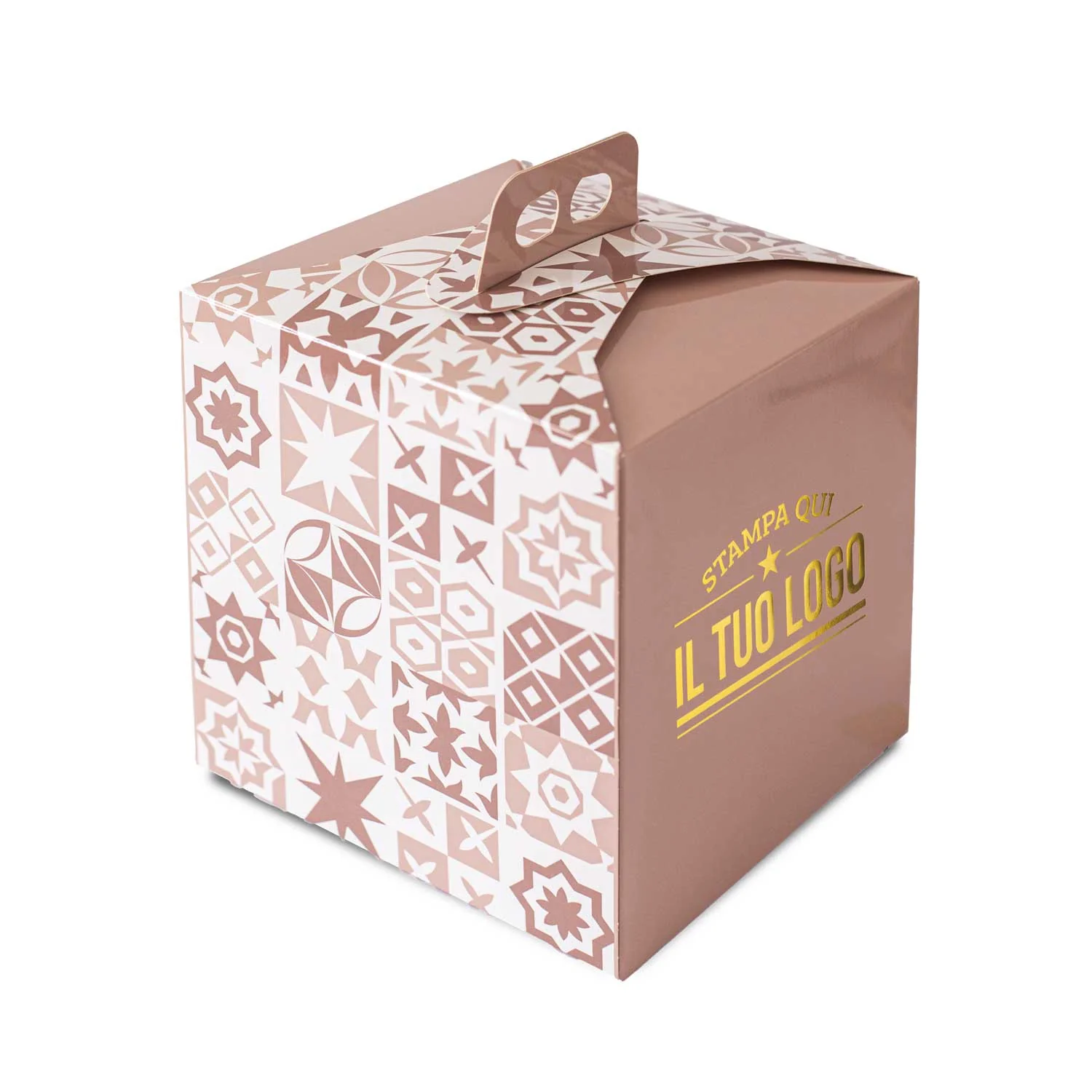 Portapanettone Alto Personalizzabile Fantasia Maioliche 750gr - 1Kg - Image 13