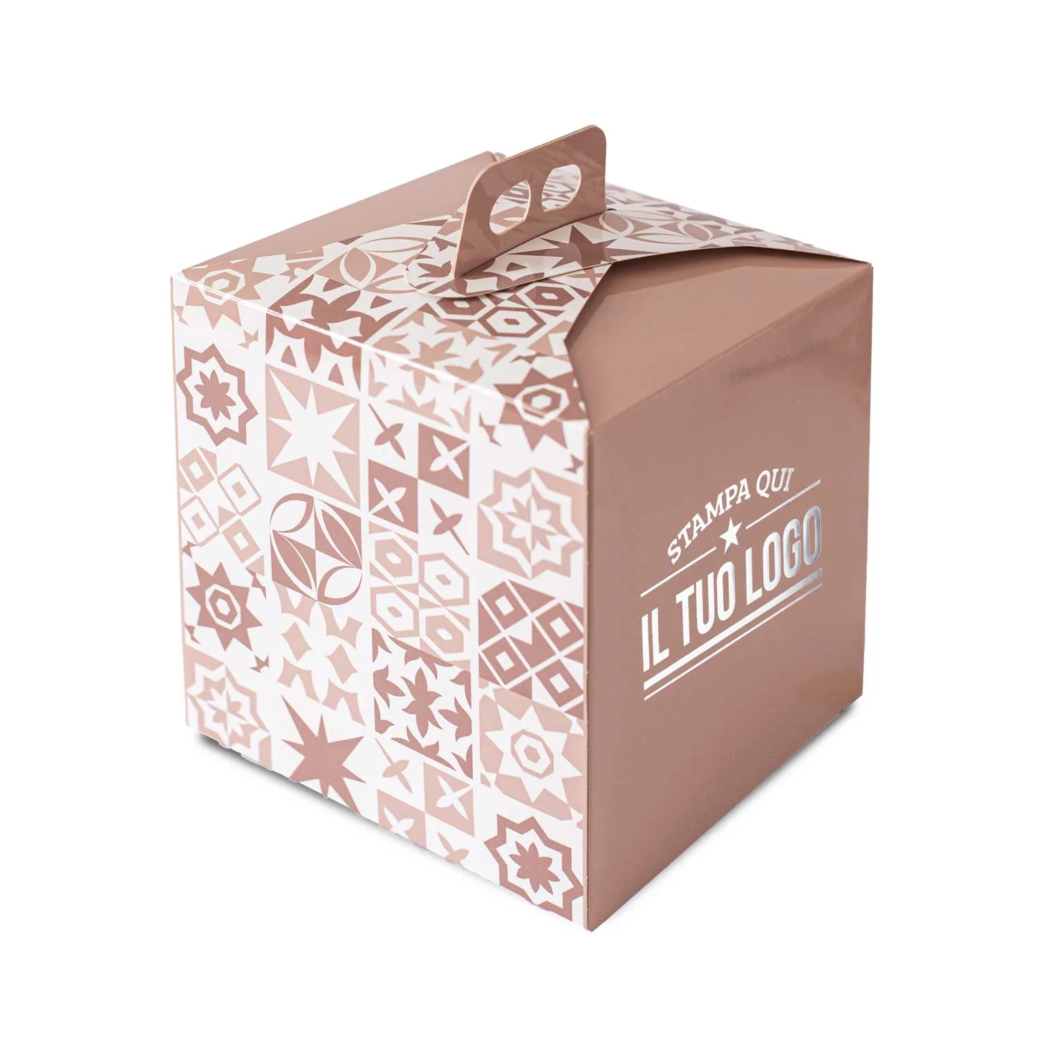 Portapanettone Alto Personalizzabile Fantasia Maioliche 750gr - 1Kg - Image 15