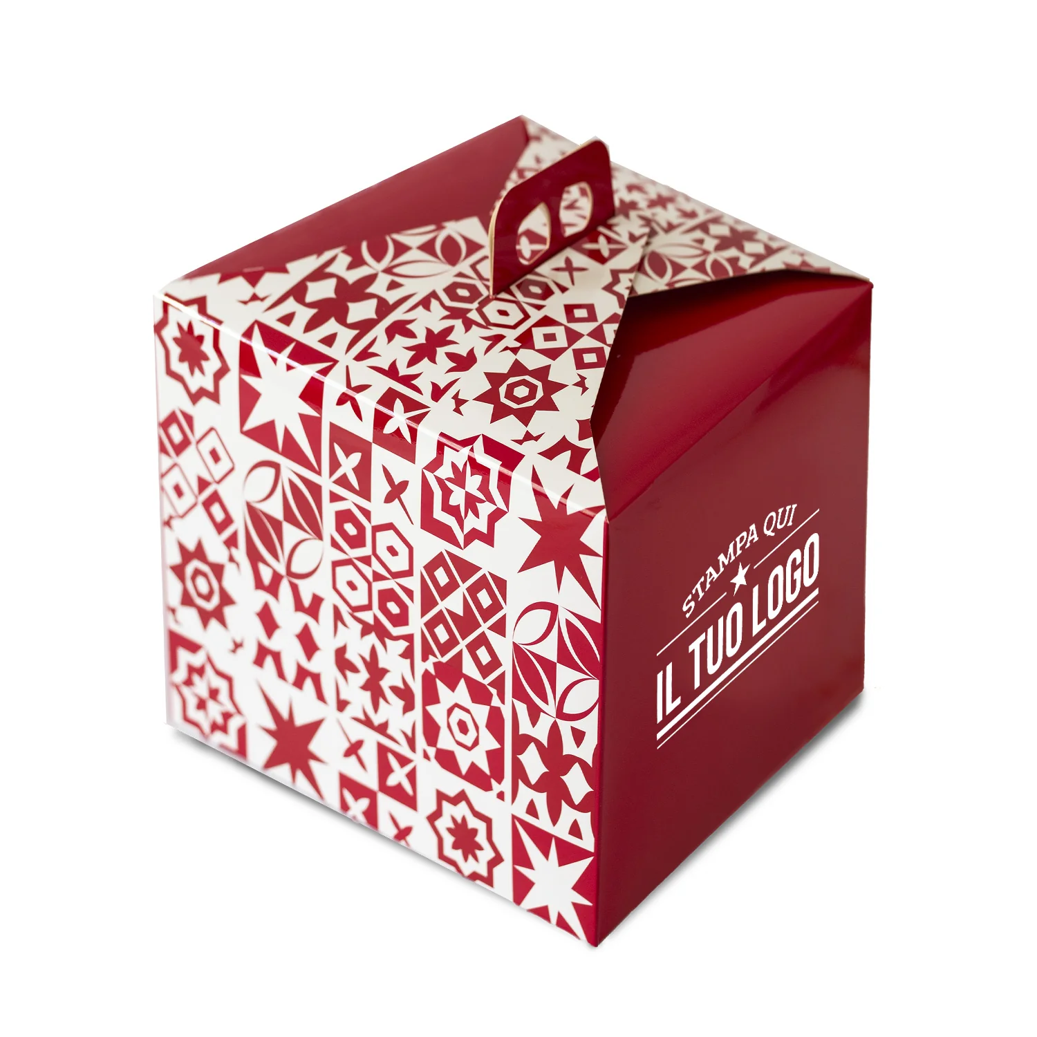Portapanettone Alto Personalizzabile Fantasia Maioliche 750gr - 1Kg - Image 17