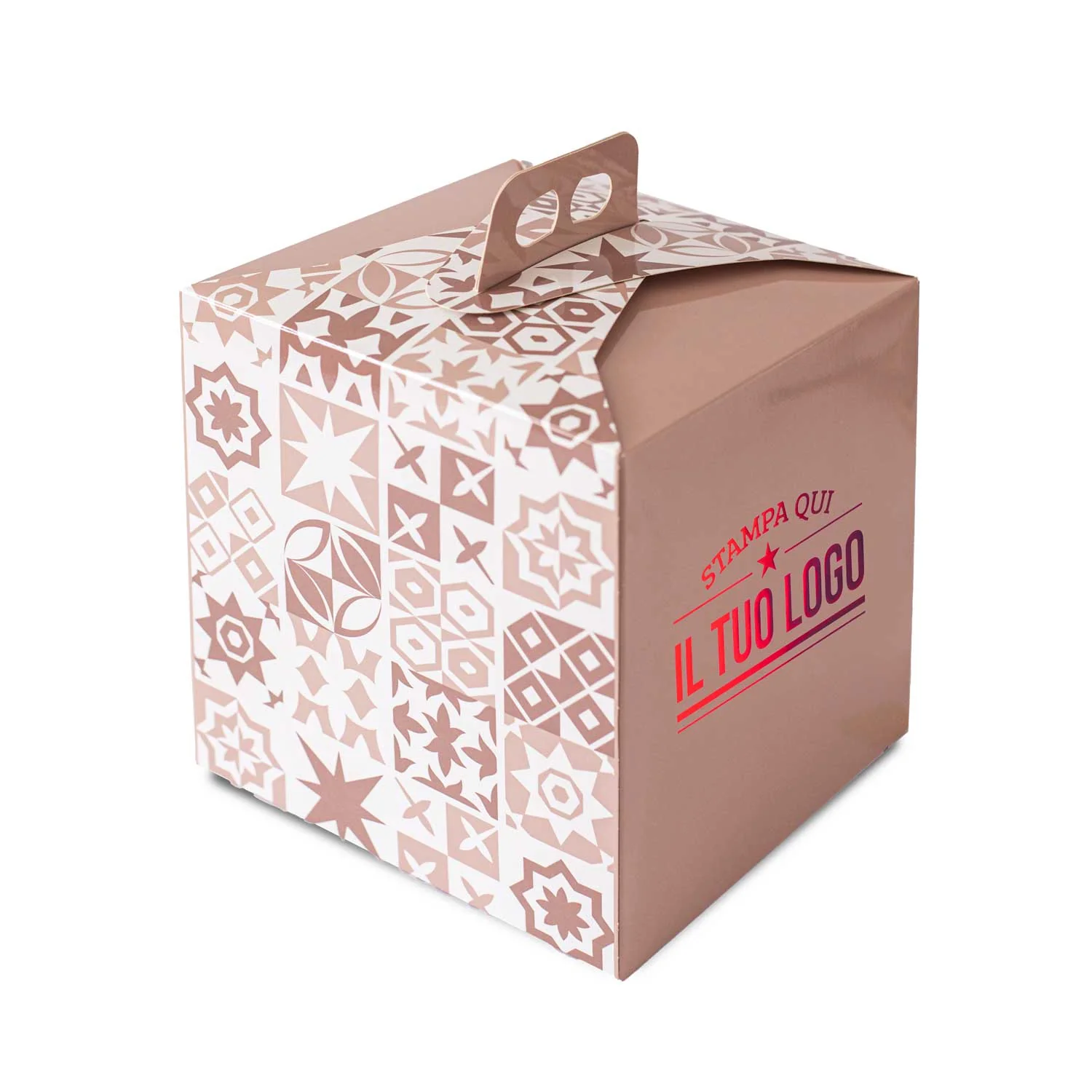Portapanettone Alto Personalizzabile Fantasia Maioliche 750gr - 1Kg - Image 18