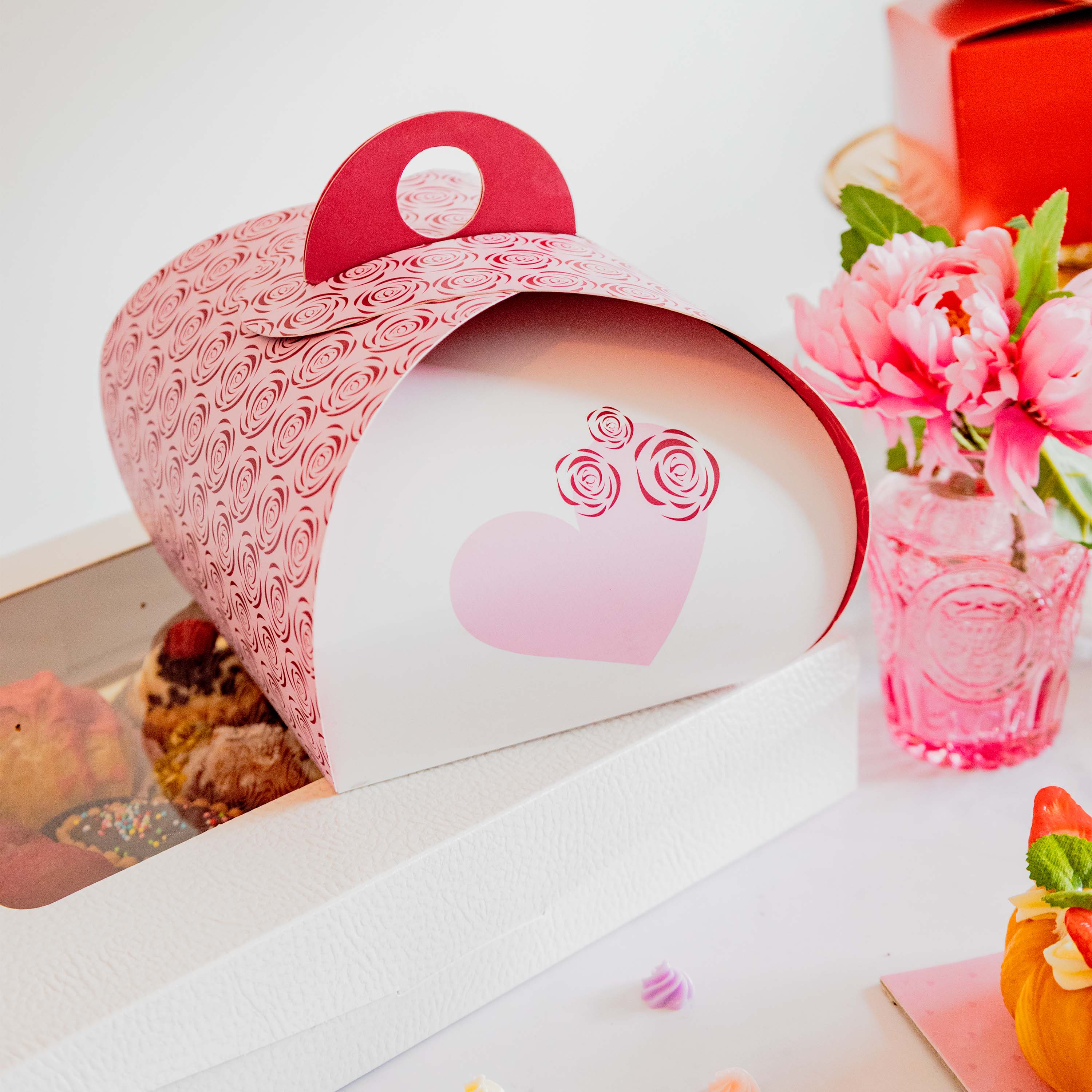 Scatola Monoporzione Petalo Cuore e Rose - Image 3