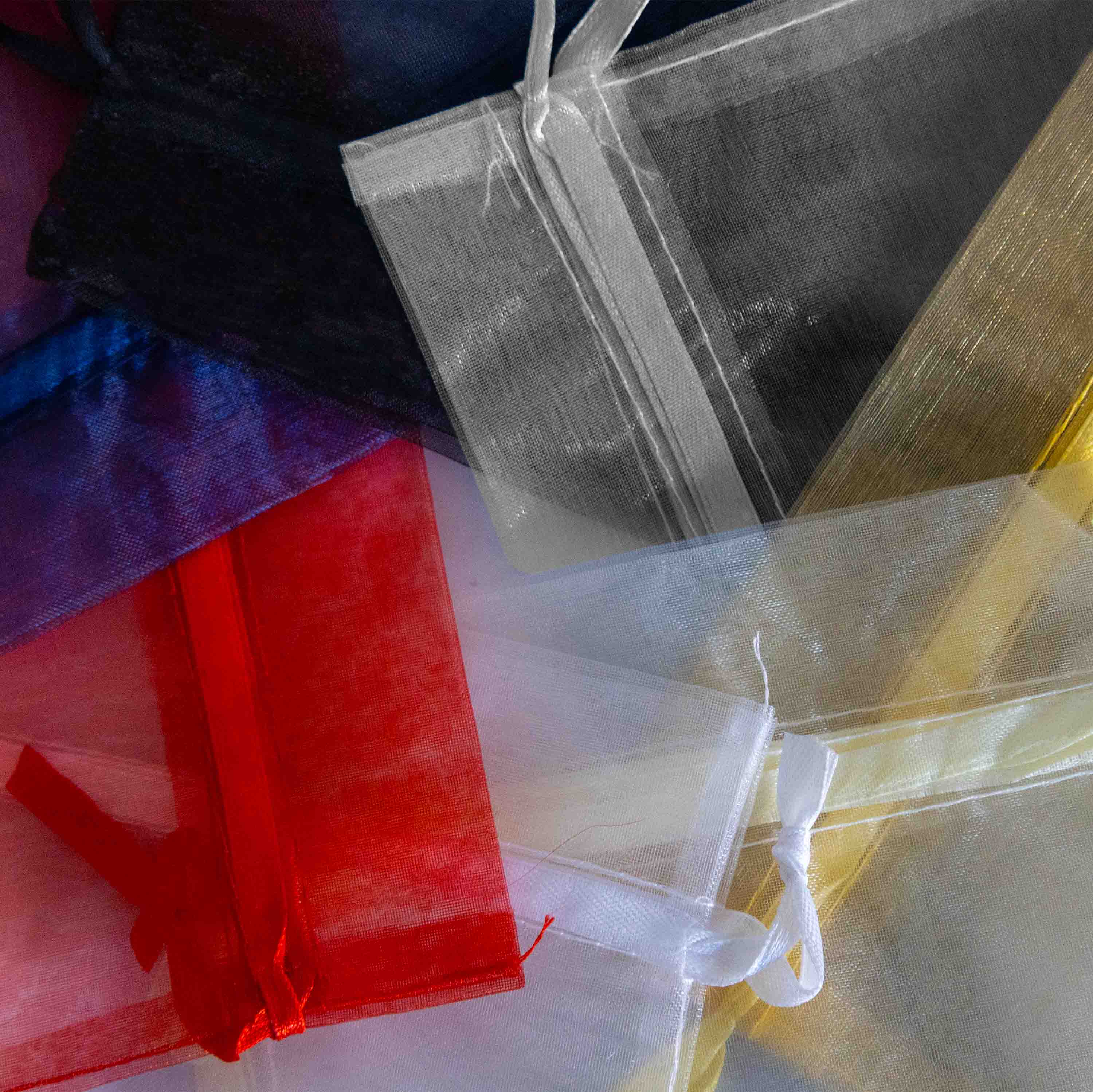 Sacchetti Organza Colorati con Laccio - Image 4