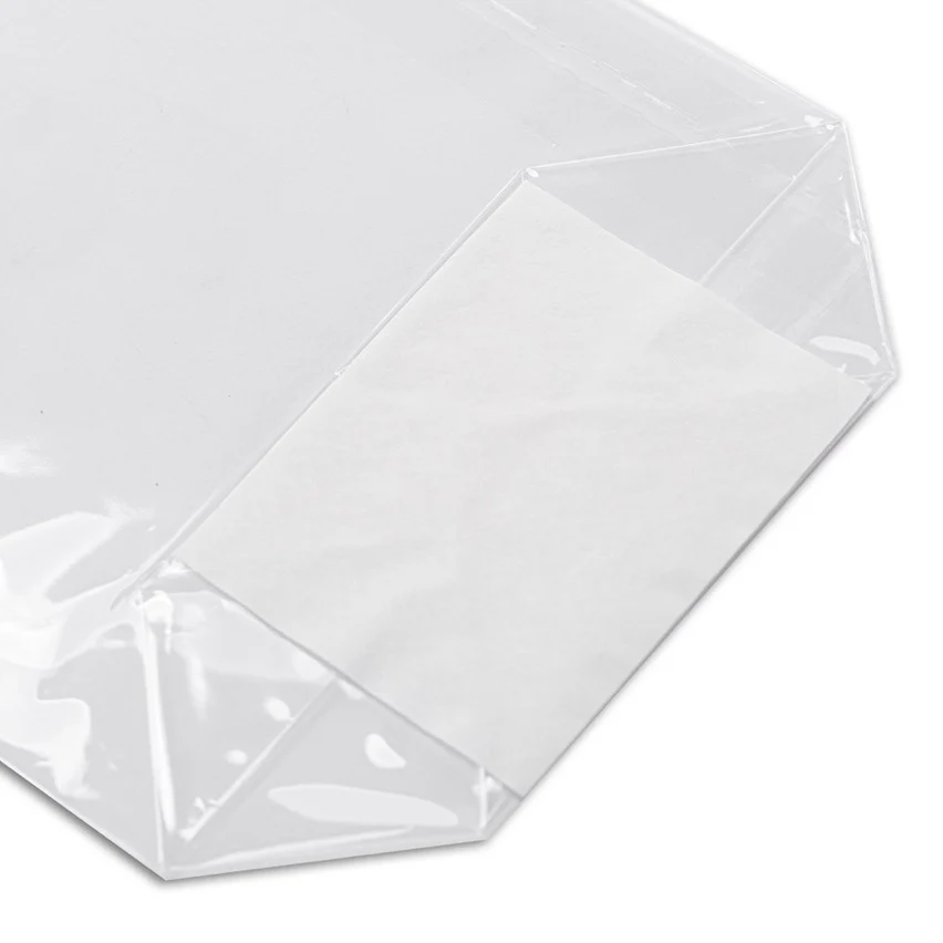 Sacchetti Plastica Trasparente Fondo Esagonale in Carta - Image 3