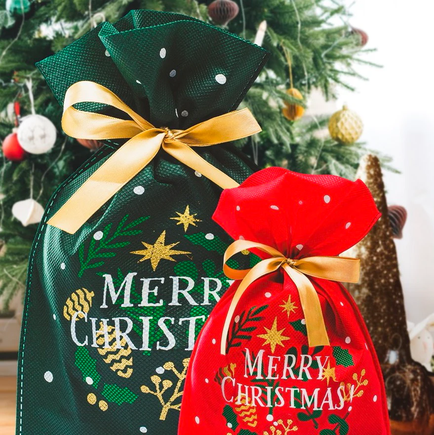 Sacchetti TNT con Stampa Merry Chirstmas - Image 3