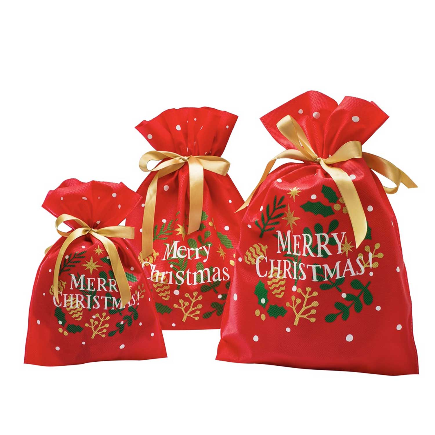 Sacchetti TNT con Stampa Merry Chirstmas - Image 4