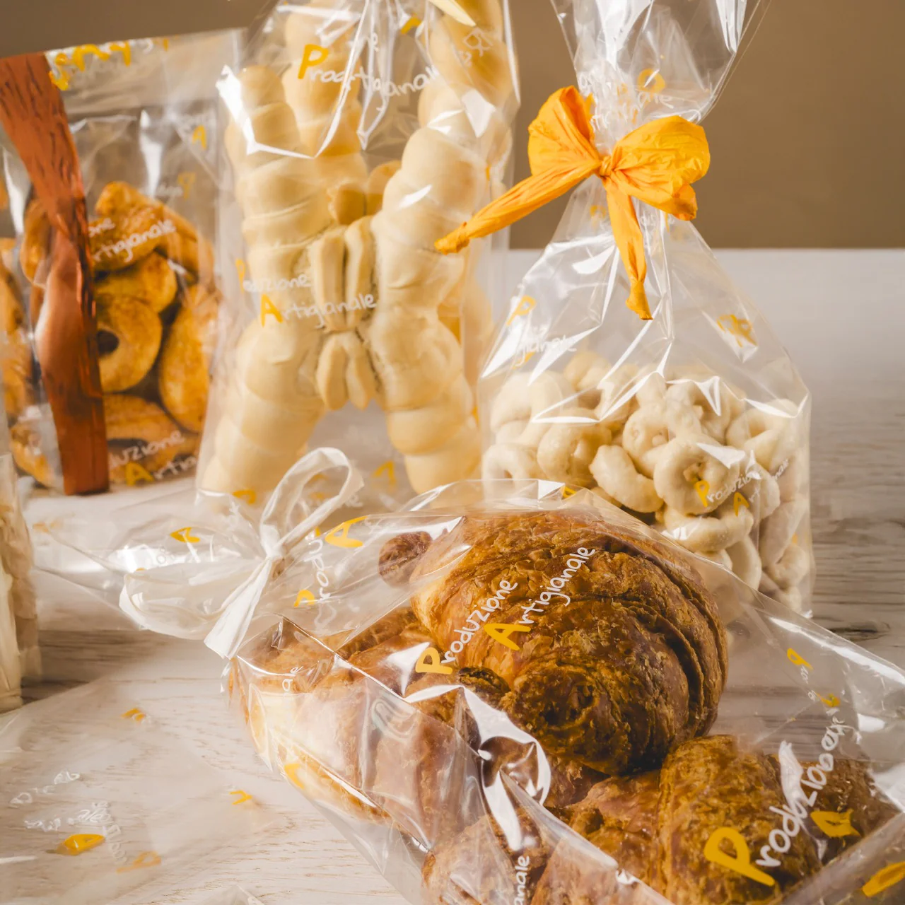 Sacchetti Trasparenti Fondo Quadro Produzione Artigianale - Image 3