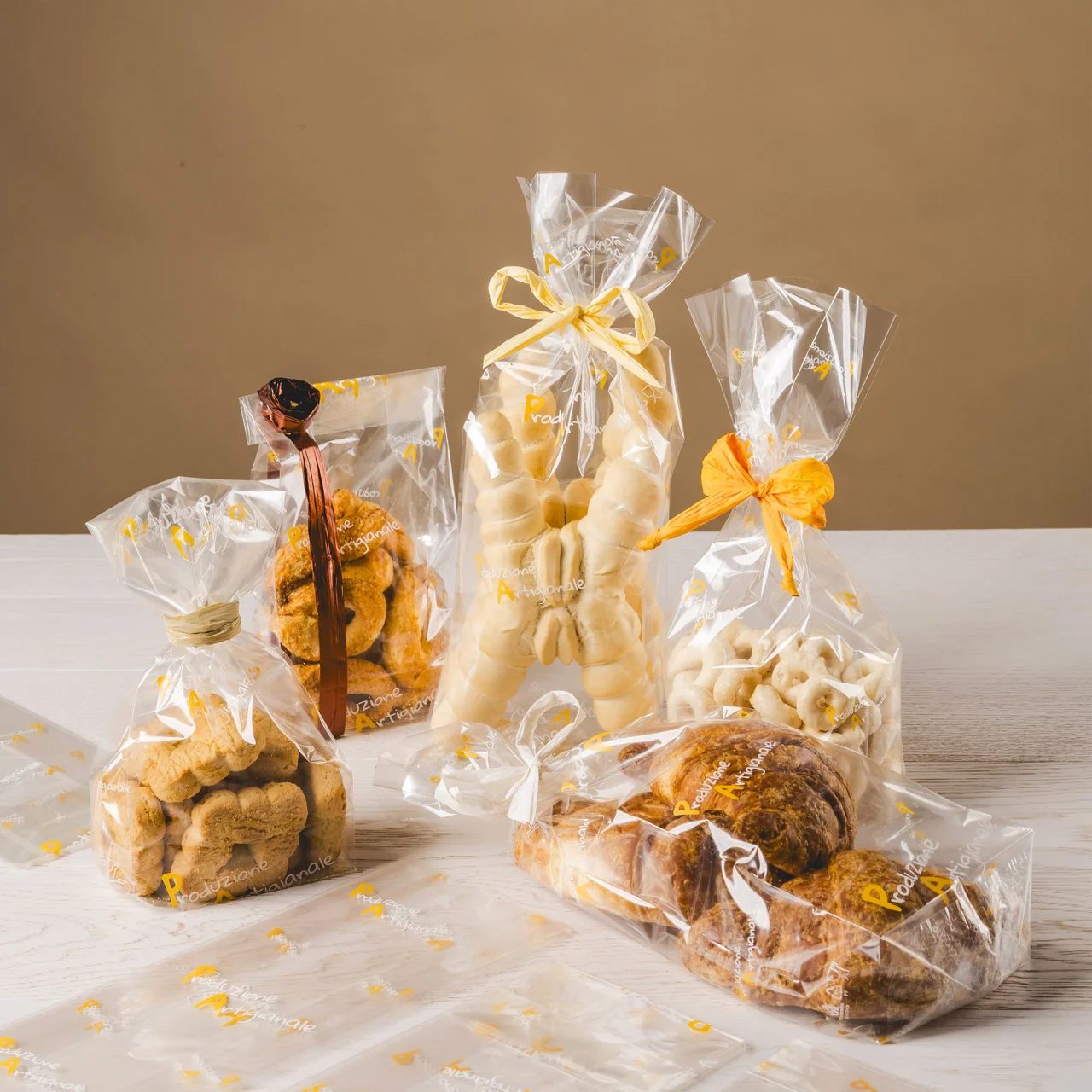 Sacchetti Trasparenti Fondo Quadro Produzione Artigianale - Image 4