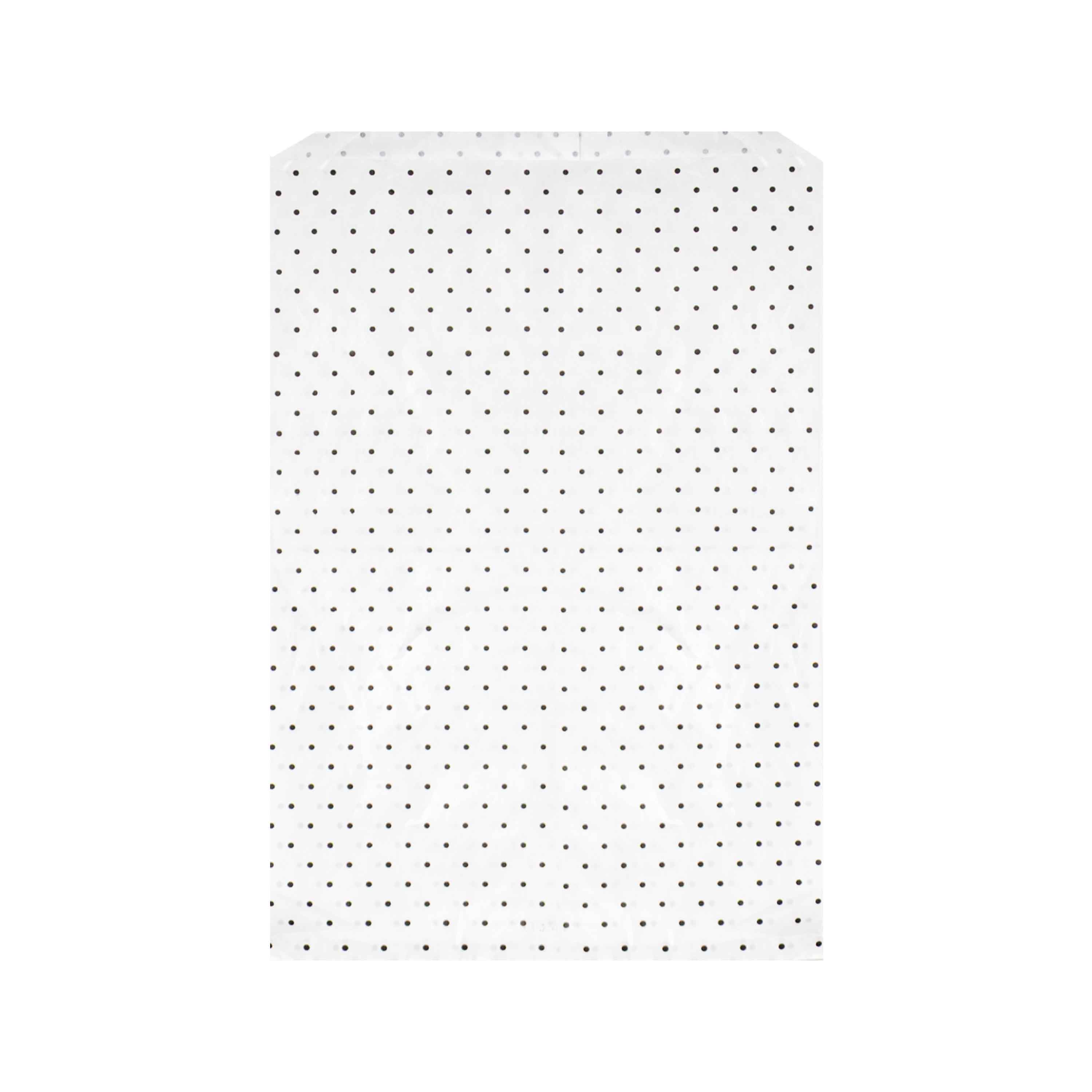 Sacchetto Carta Kraft Bianco Pois - Image 6