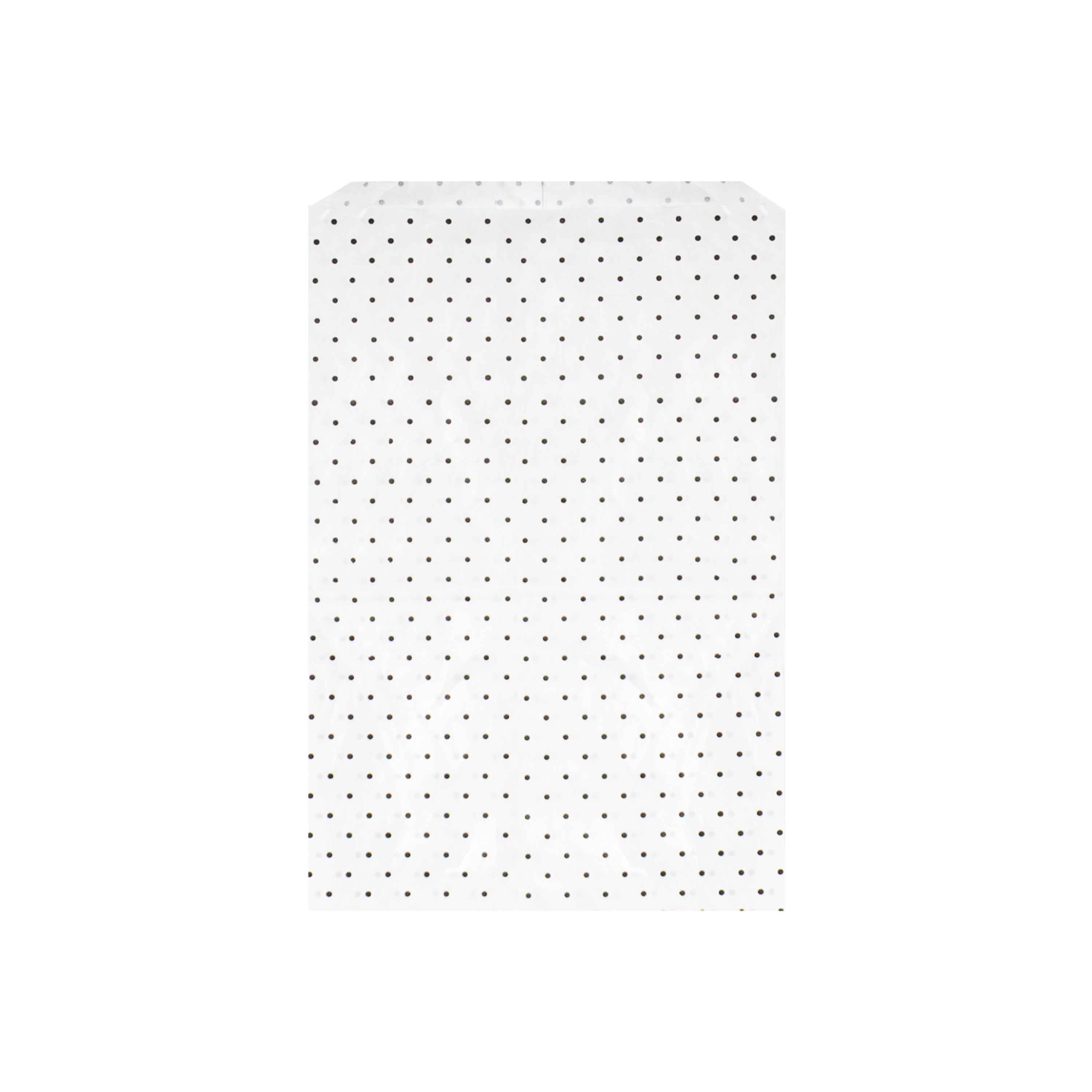 Sacchetto Carta Kraft Bianco Pois - Image 8
