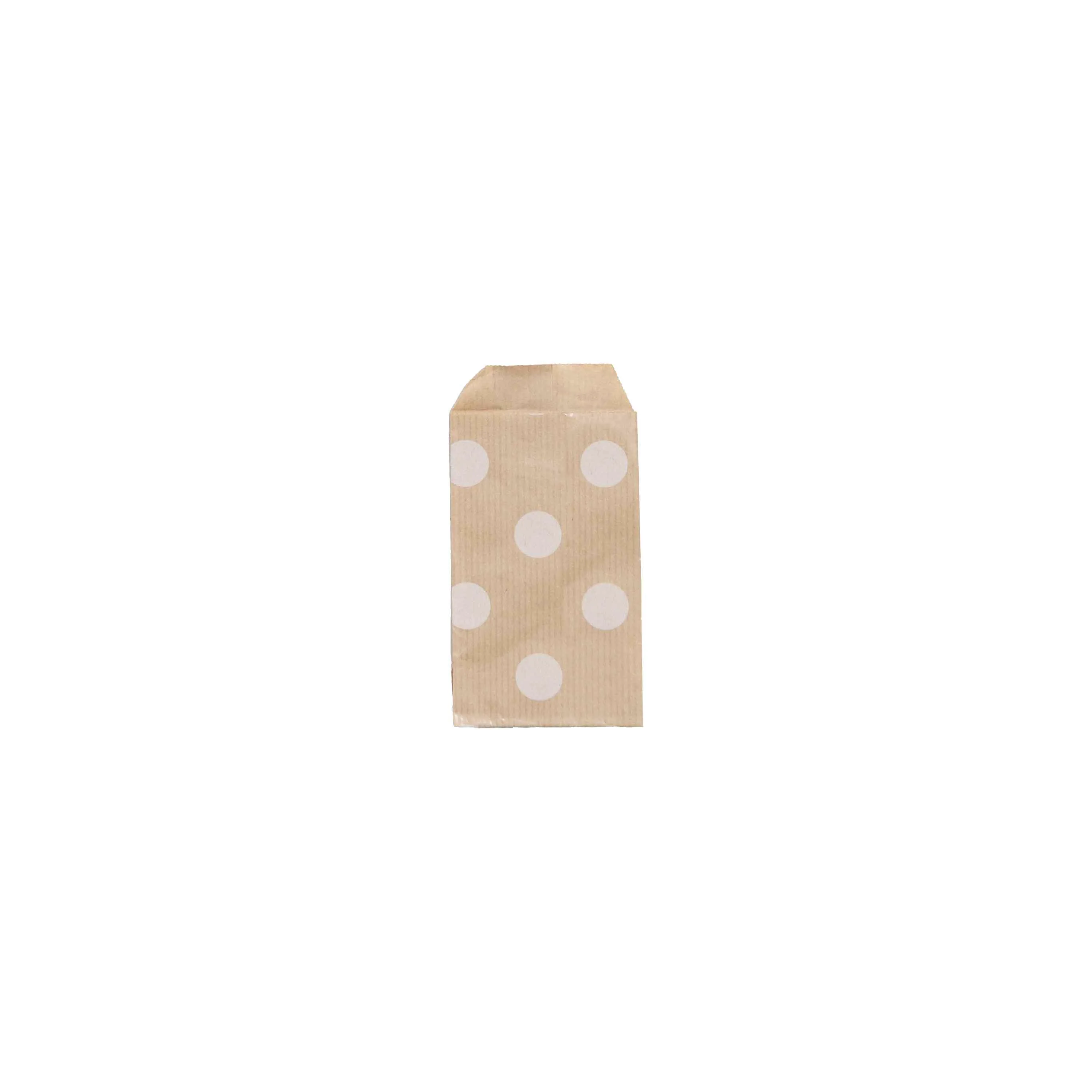 Sacchetto Carta Kraft Pois Bianchi - Image 5