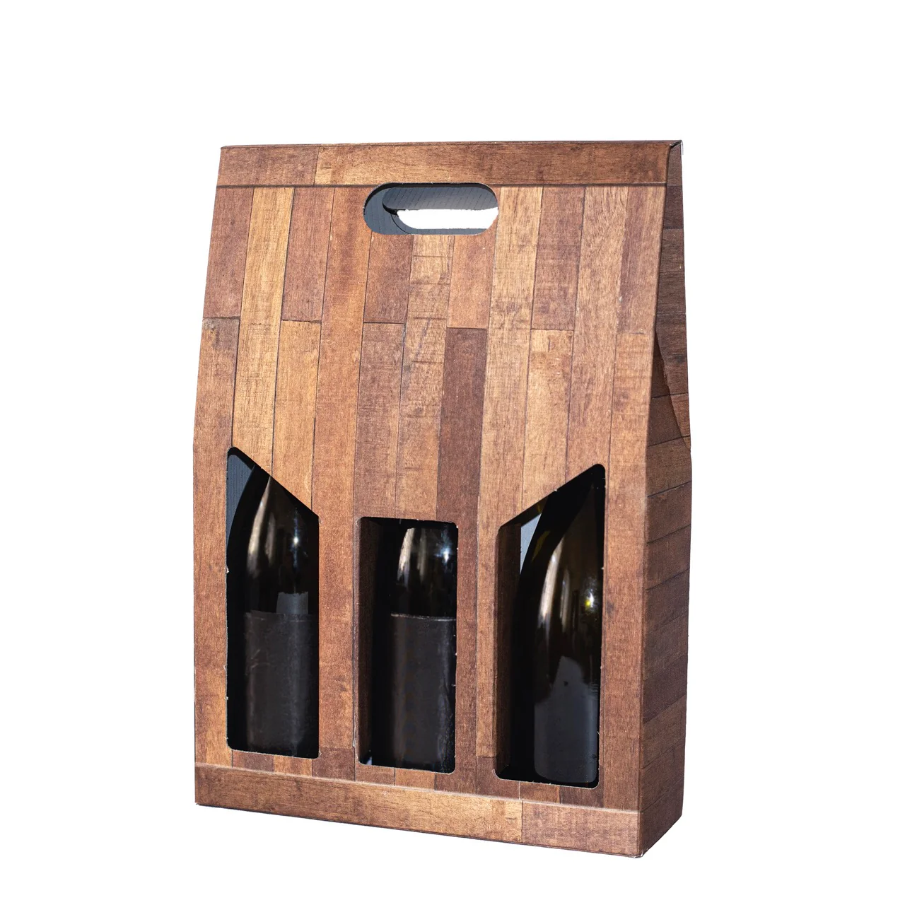 Scatola Bottiglie Vino stampa Legno Tek - Image 2